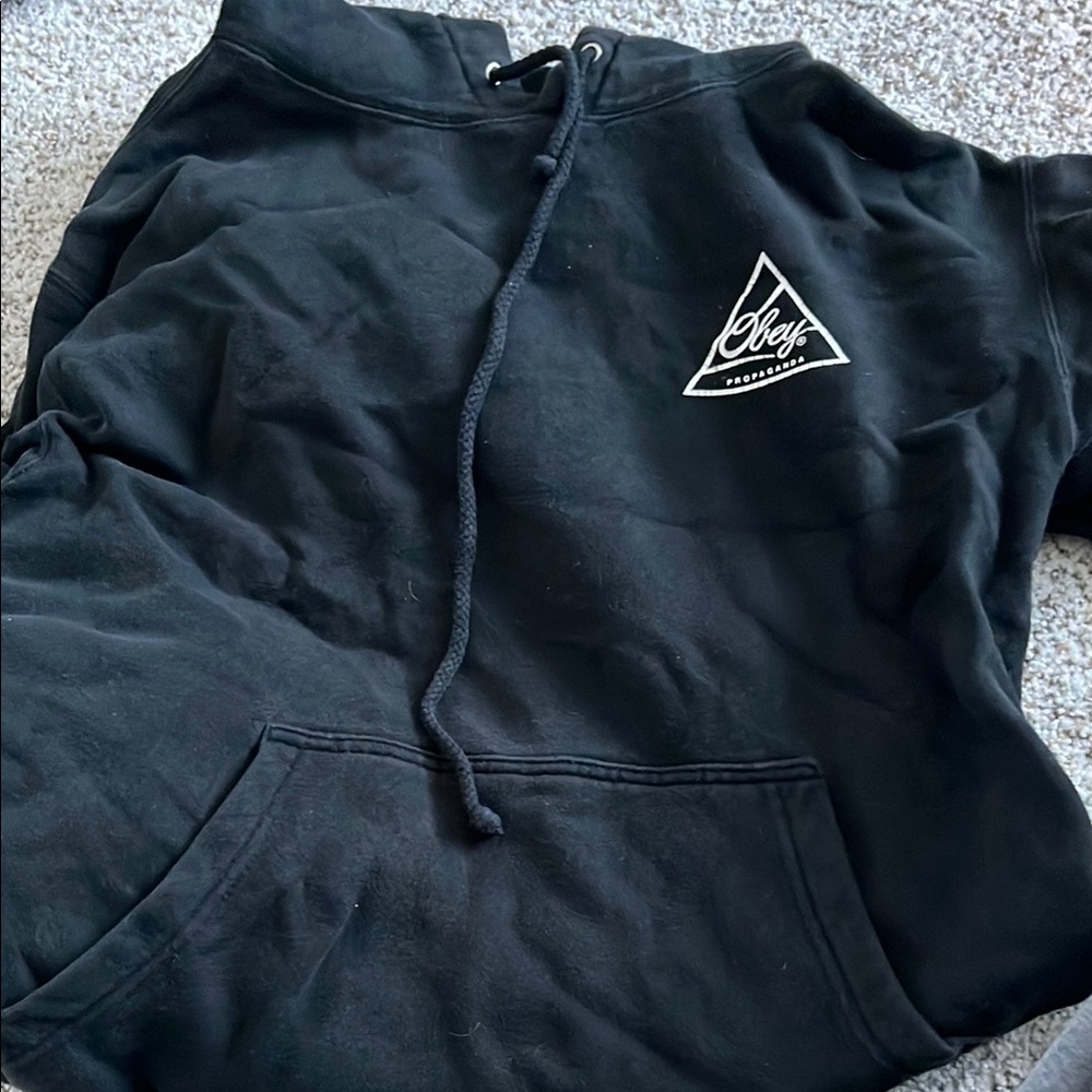 Obey Black Hoodie